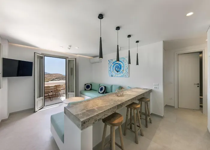 アパートホテル Anemolethe Kímolos